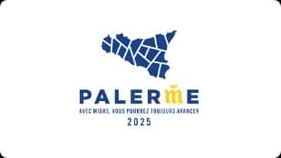 Logo Midas Palerme 2025 décliné au format 16/9